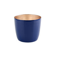 TEELICHTHALTER Madras M, Eisen, Windsor Shiny / Nudegold, 8.5 cm - Goldfarben, Metall (10cm) - Gift Company
