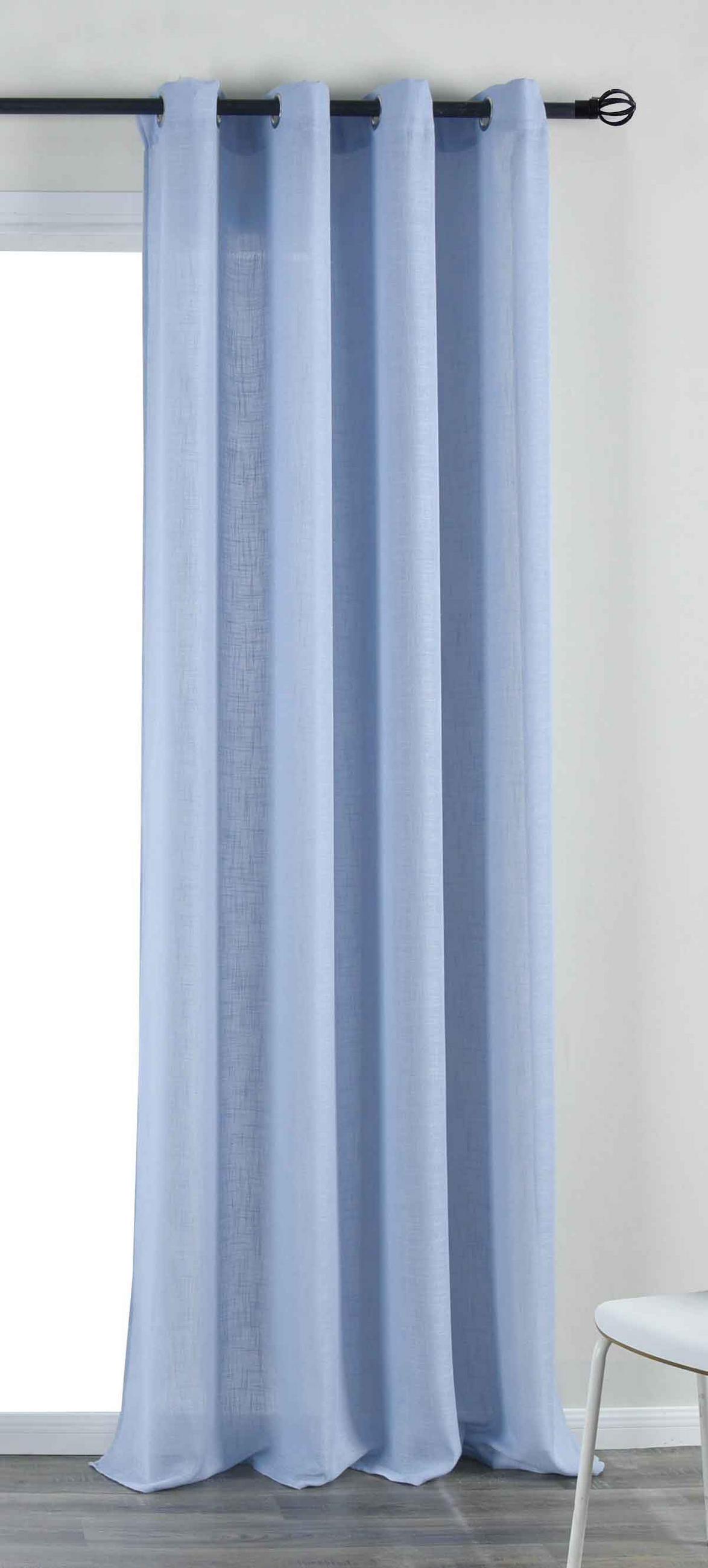 VORHANG »Essen« HxB 245x145 cm Blau - Blau, Textil (145/245cm) - Gardinenbox