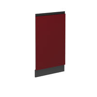 GESCHIRRSPÜLBLENDE R-Line Rot 45 cm ohne Arbeitsplatte - Anthrazit/Rot, Holzwerkstoff (45/81.8/1.6cm) - Vicco