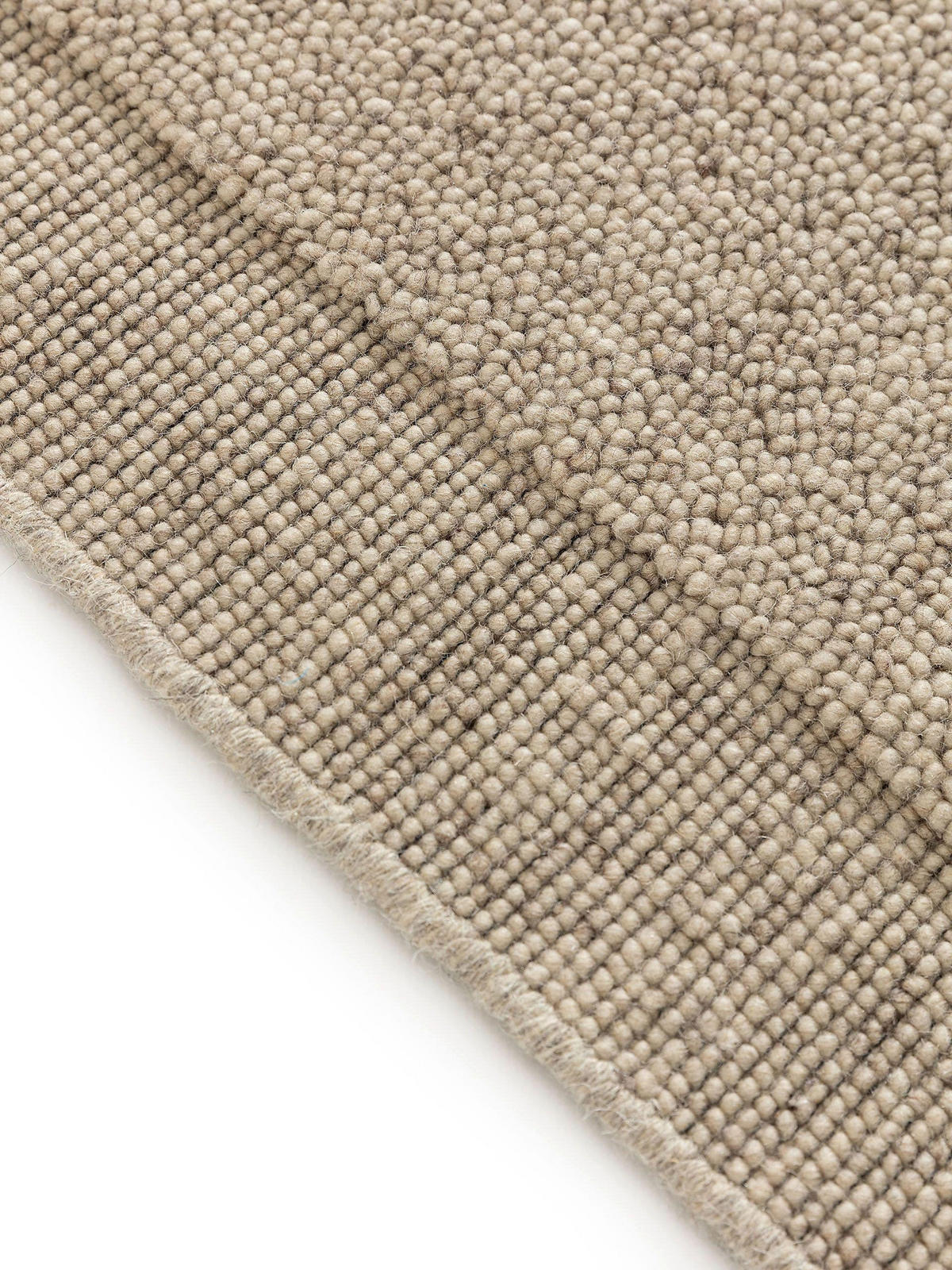 WOLLTEPPICH Imke Beige 160x230 cm - Beige, Textil (160/230cm) - benuta Pure