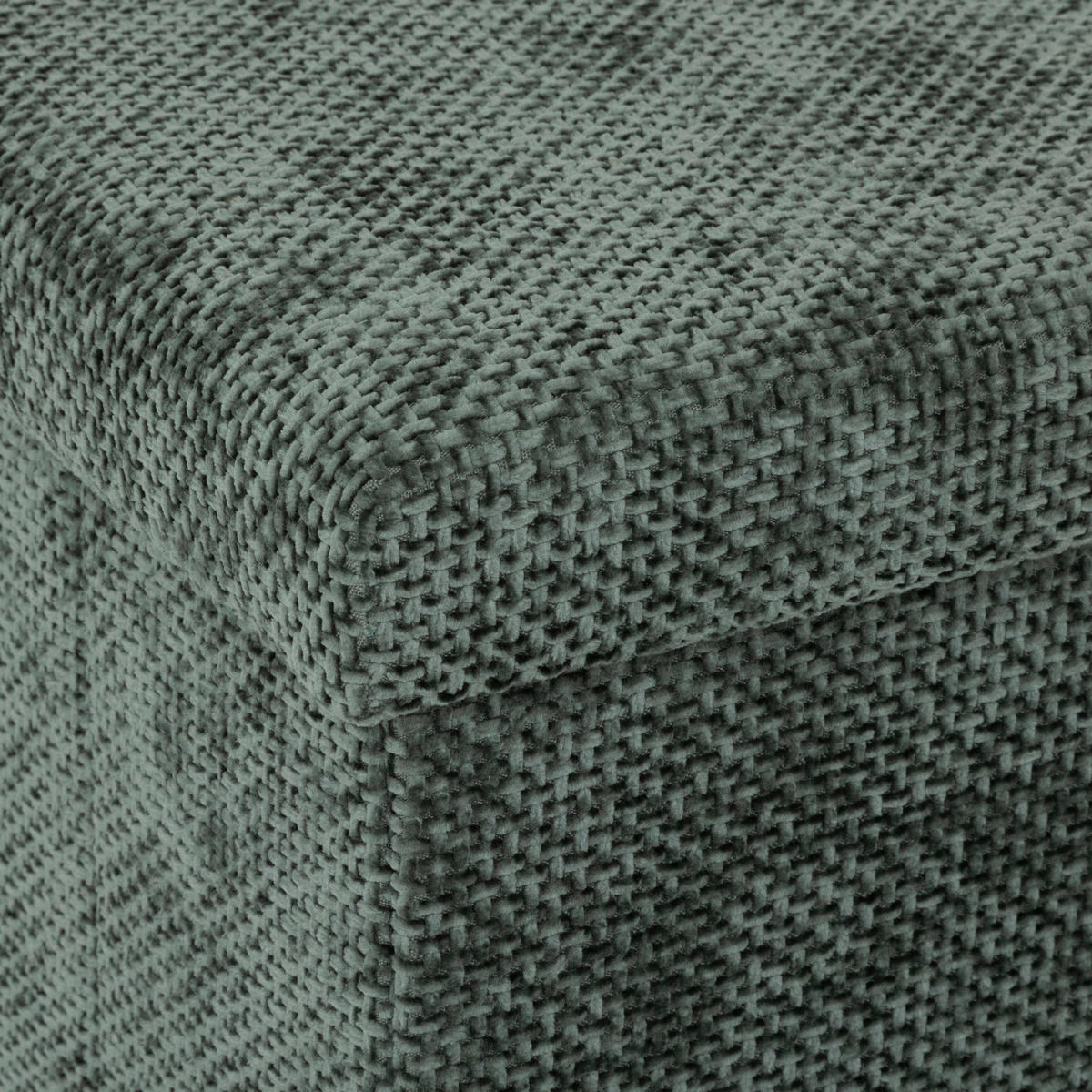 SAMTPOUF Velvy 31/31/31 cm - Grün, Holzwerkstoff (31/31/31cm) - 5five Simply Smart