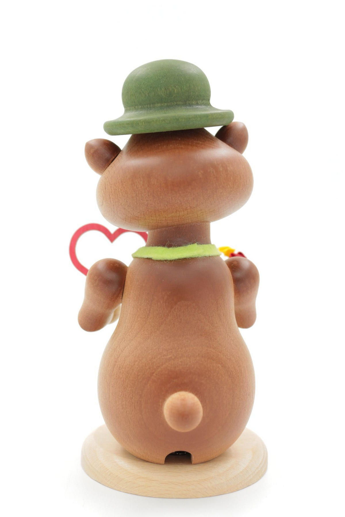 RAUCHFIGUR Hamster Romantiker 18 cm - Multicolor, Holz (12/18/0.1cm)