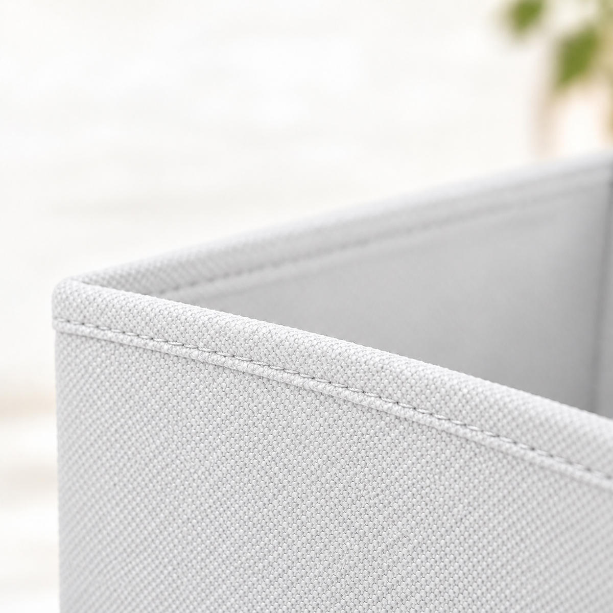 LÅDINSATS Vit 16-delars-set - Vit, Papper/Textil (28/12/28cm) - Relaxdays