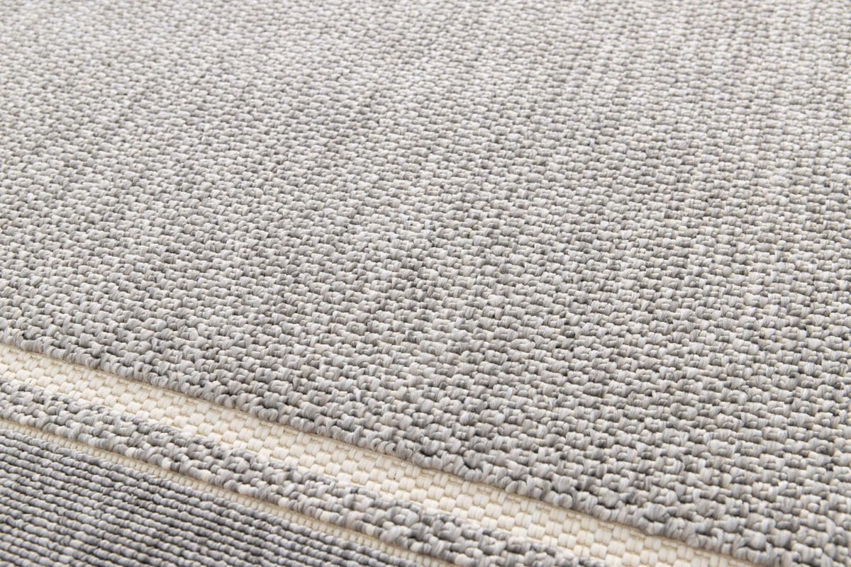 TEPPICH für Innen und Außen grau - Grau, Textil (200/290cm) - AFK Living
