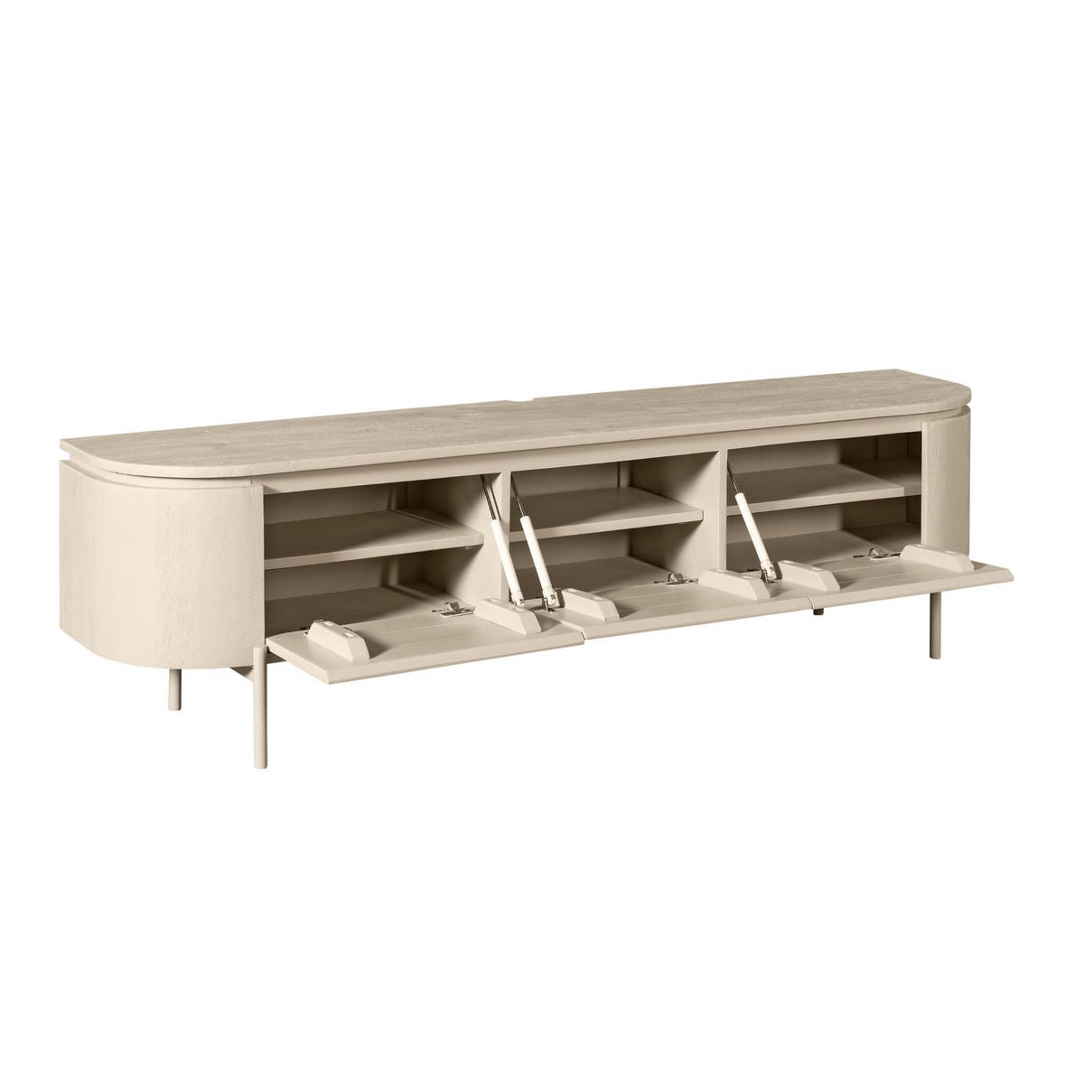 TV-MÖBEL Excellent Beige 35/160/45 cm - Beige, Holz (160/45/35cm) - Starfurn