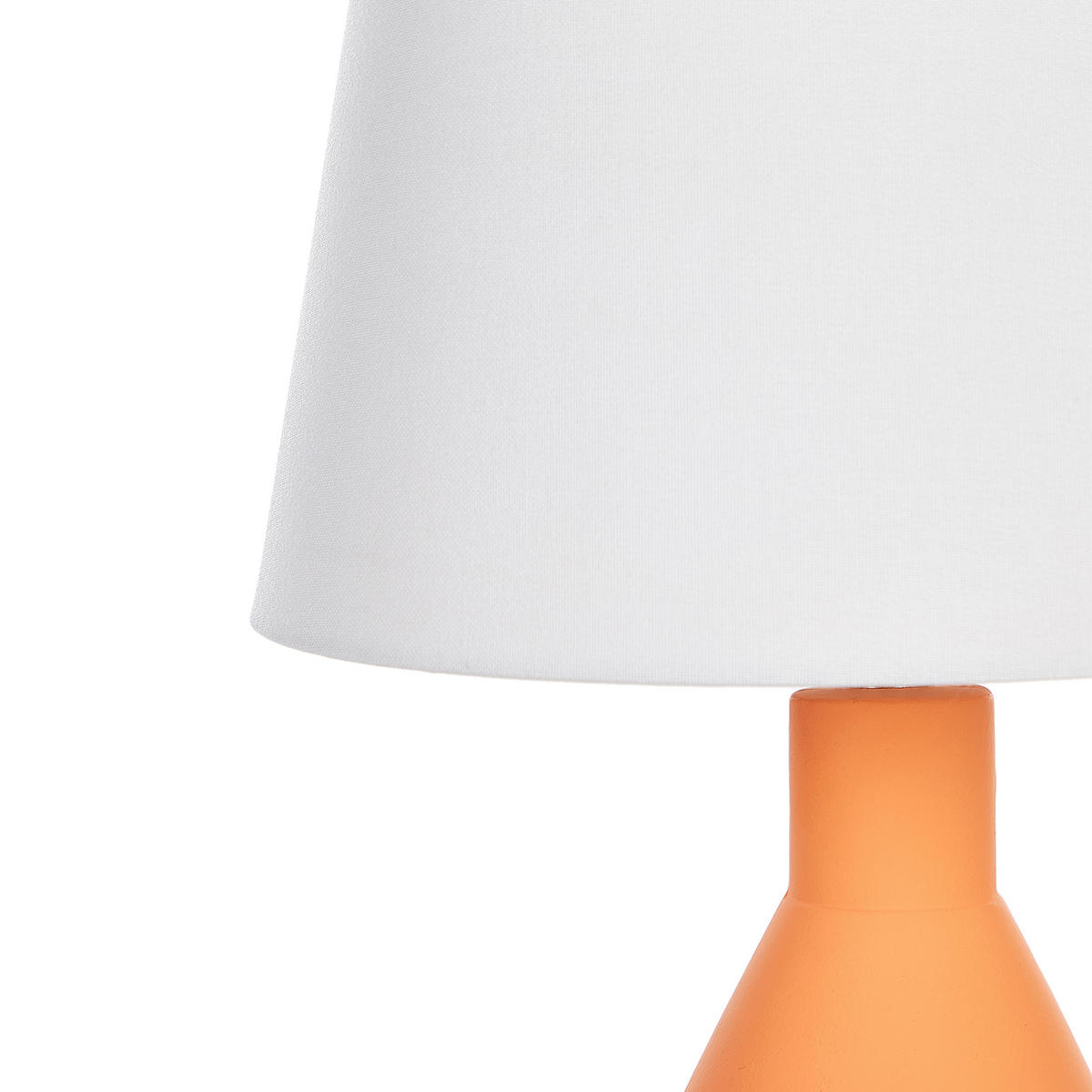 TISCHLAMPE Lambre 33/33/53 cm - Orange, Keramik (33/33/53cm) - Beliani