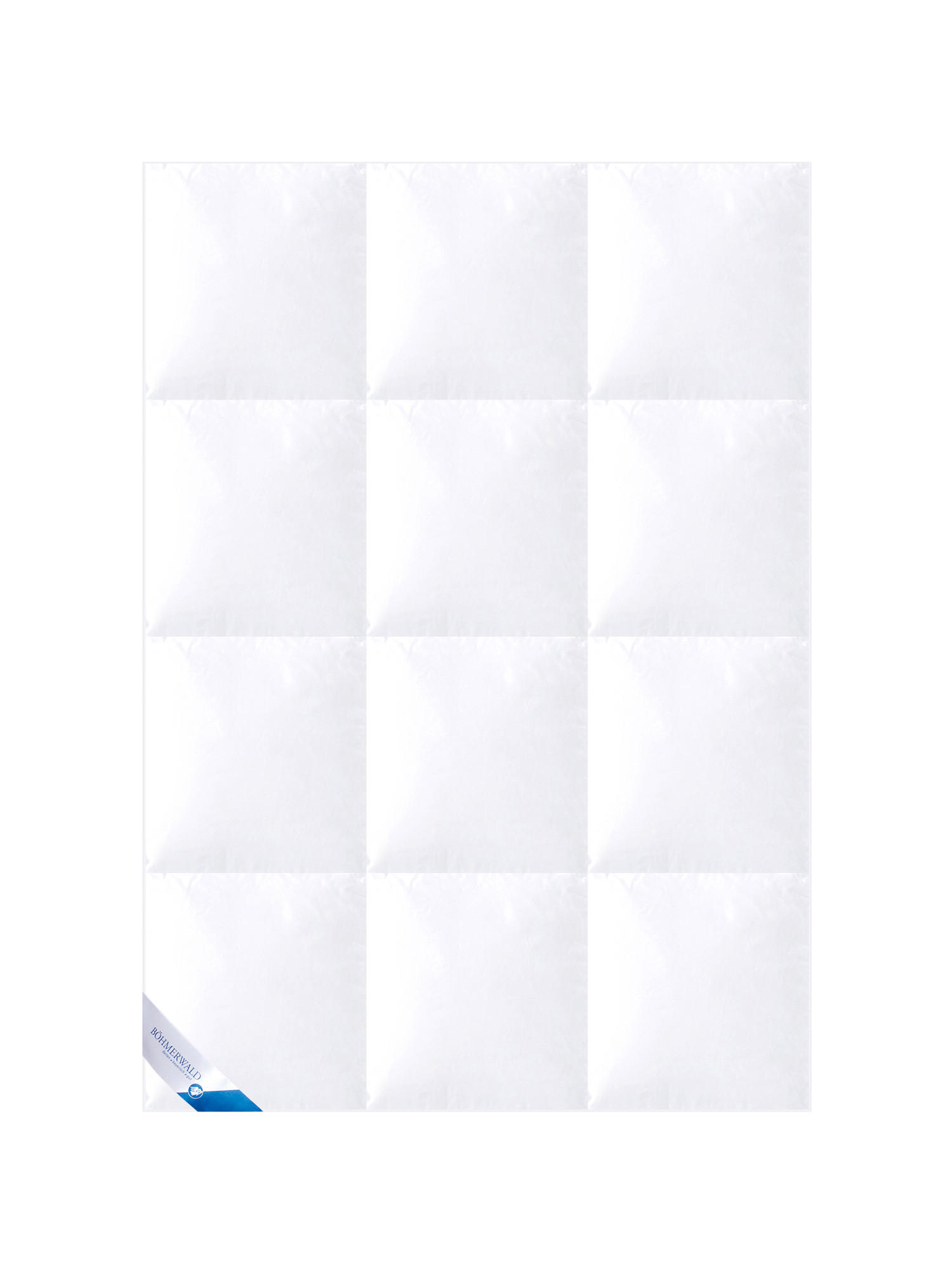 WINTERBETTDECKE KLASSIK Entendaunen extra warm - Weiß, Naturmaterialien/Textil (155/220cm) - Böhmerwald