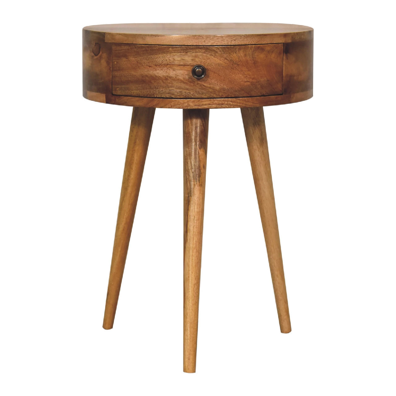Artisan Furniture NOČNÍ STOLEK s volnou přihrádkou, severské nohy, béžová