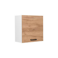 HÄNGESCHRANK R-Line, Goldkraft Eiche, 60 cm mit 1 Tür - Honigeiche/Weiß, Holzwerkstoff (60/60/31cm) - Vicco