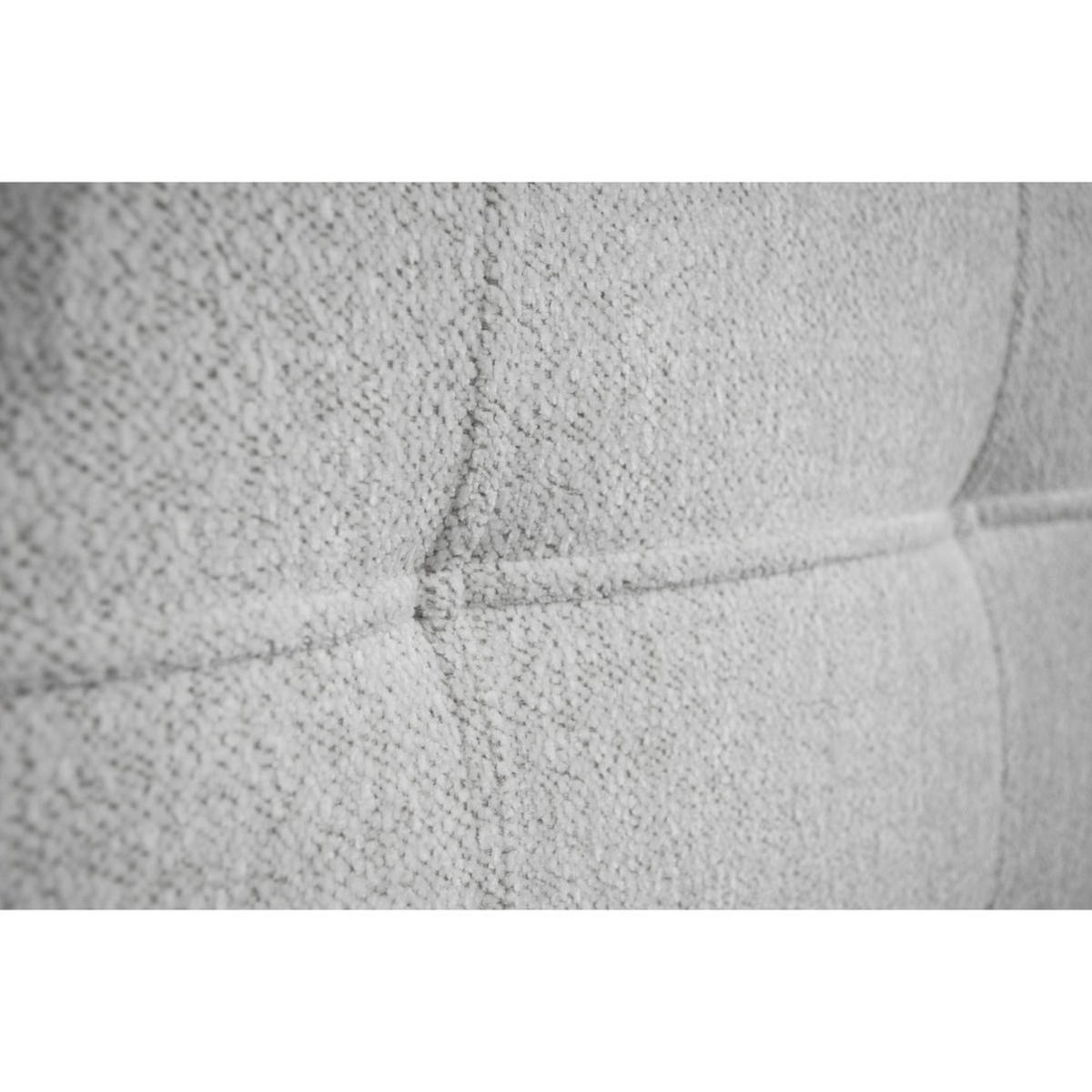 POLSTERBETT Topiq I 144/203/103 hellgrau, Bouclé-Stoff - Hellgrau, Holzwerkstoff (140/200cm) - Beautysofa