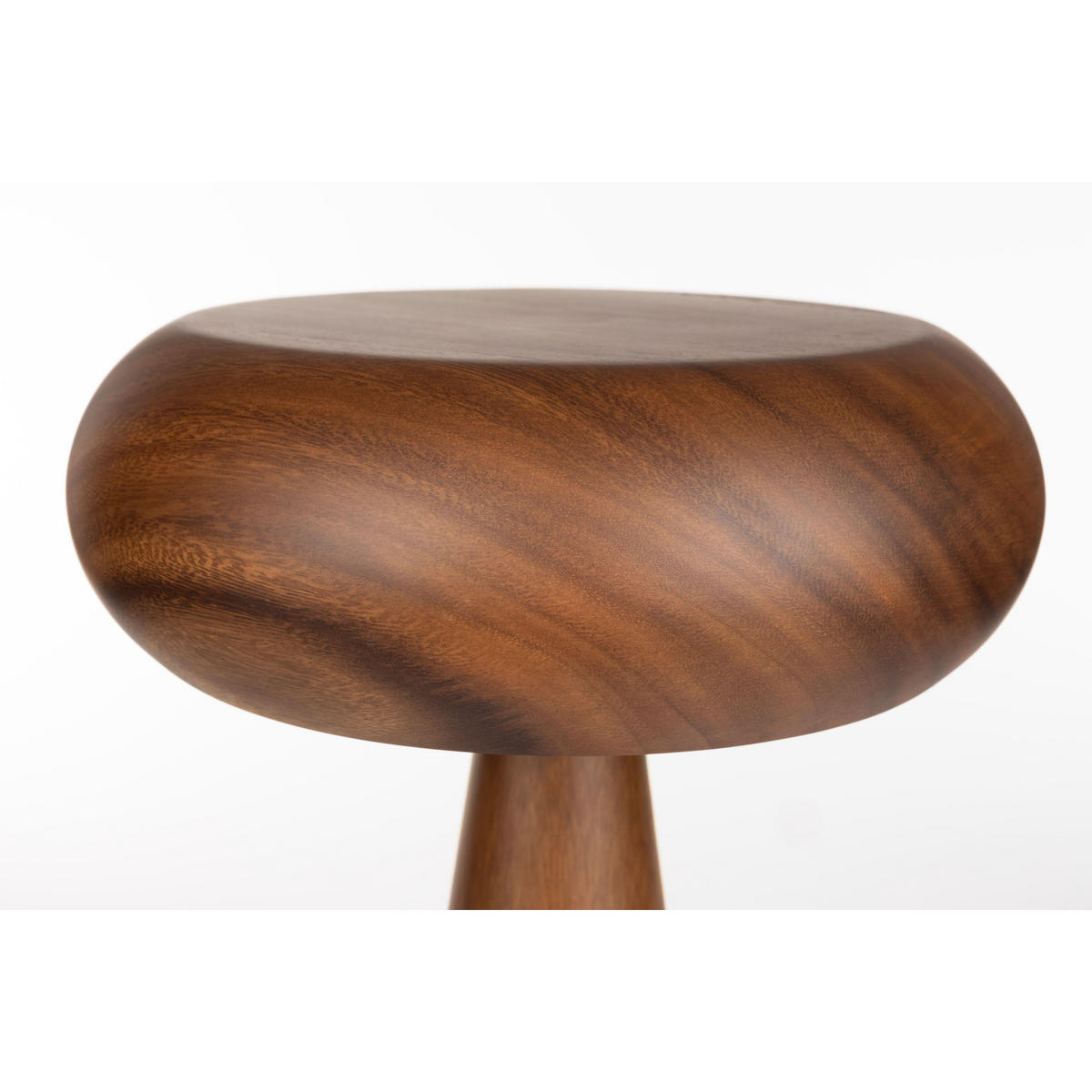 TISCHLAMPE Morel Braun M - Braun, Holz (46.5/30/46.5cm) - Dutchbone
