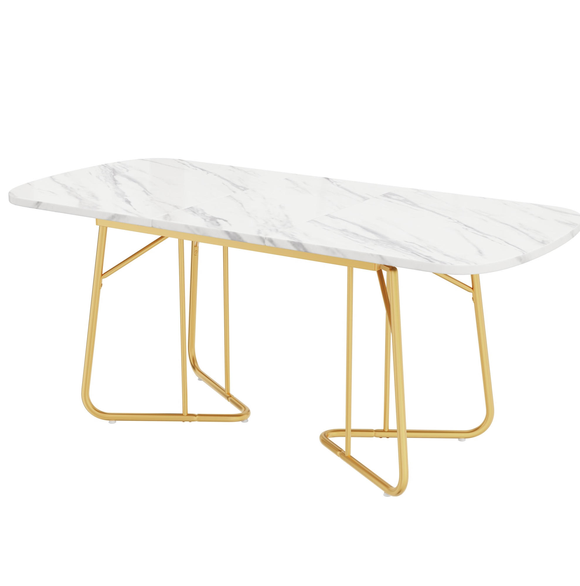 ESSTISCH 140/180/80 cm Weiß aus MDF ausziehbar - Schieferfarben, Holzwerkstoff (180/80/75cm) - OKMYHOME