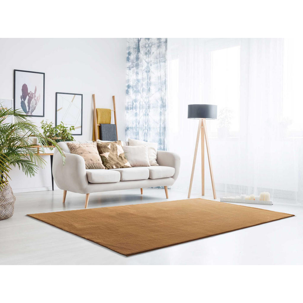 Thumbnail - Atticgo Webteppich, Kupfer, Textil, Mode, Rechteckig, 140x200 cm, Oeko-Tex® Standard 100, waschbar, Teppiche & Böden, Te...