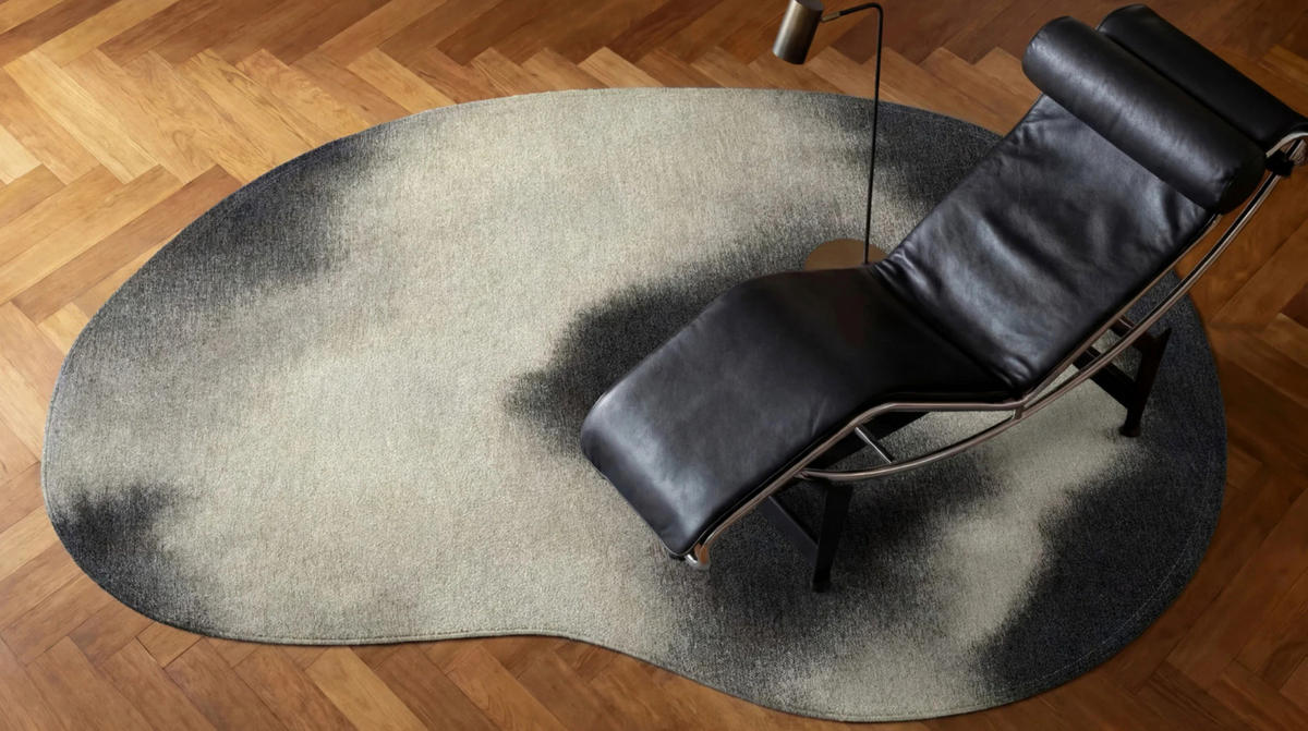 TEPPICH modern Flachgewebe AERO Schwarz 340 x 235 cm - Schwarz, Textil (340/235cm) - Novatrend