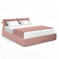 POLSTERBETT - Mauve, Textil (200/200cm) - home24