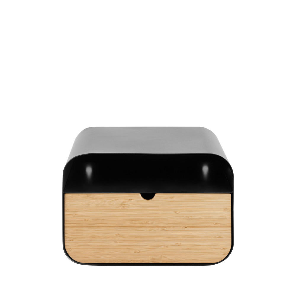 WAND-NACHTISCH-TISCH aus Metall - THERETRA - Schwarz - Schwarz, Metall (35/23/25cm) - Drawer