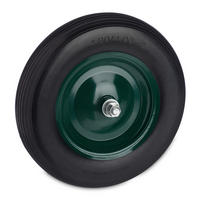 SCHUBKARRENRAD - Multicolor, Kunststoff/Metall (38.5/8.5/38.5cm) - Relaxdays