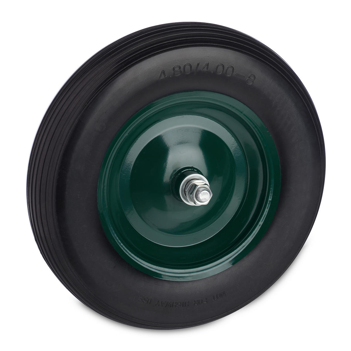 SCHUBKARRENRAD - Multicolor, Kunststoff/Metall (38.5/8.5/38.5cm) - Relaxdays