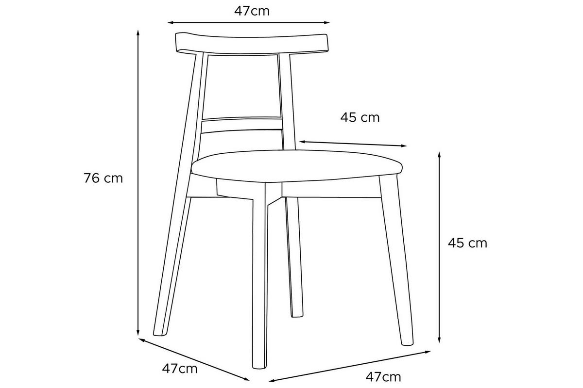 ESSTISCHSTÜHLE LILIO 2 St Vintage, Creme / weiß - Creme/Weiß, Holz/Textil (47/76/45cm) - KONSIMO®