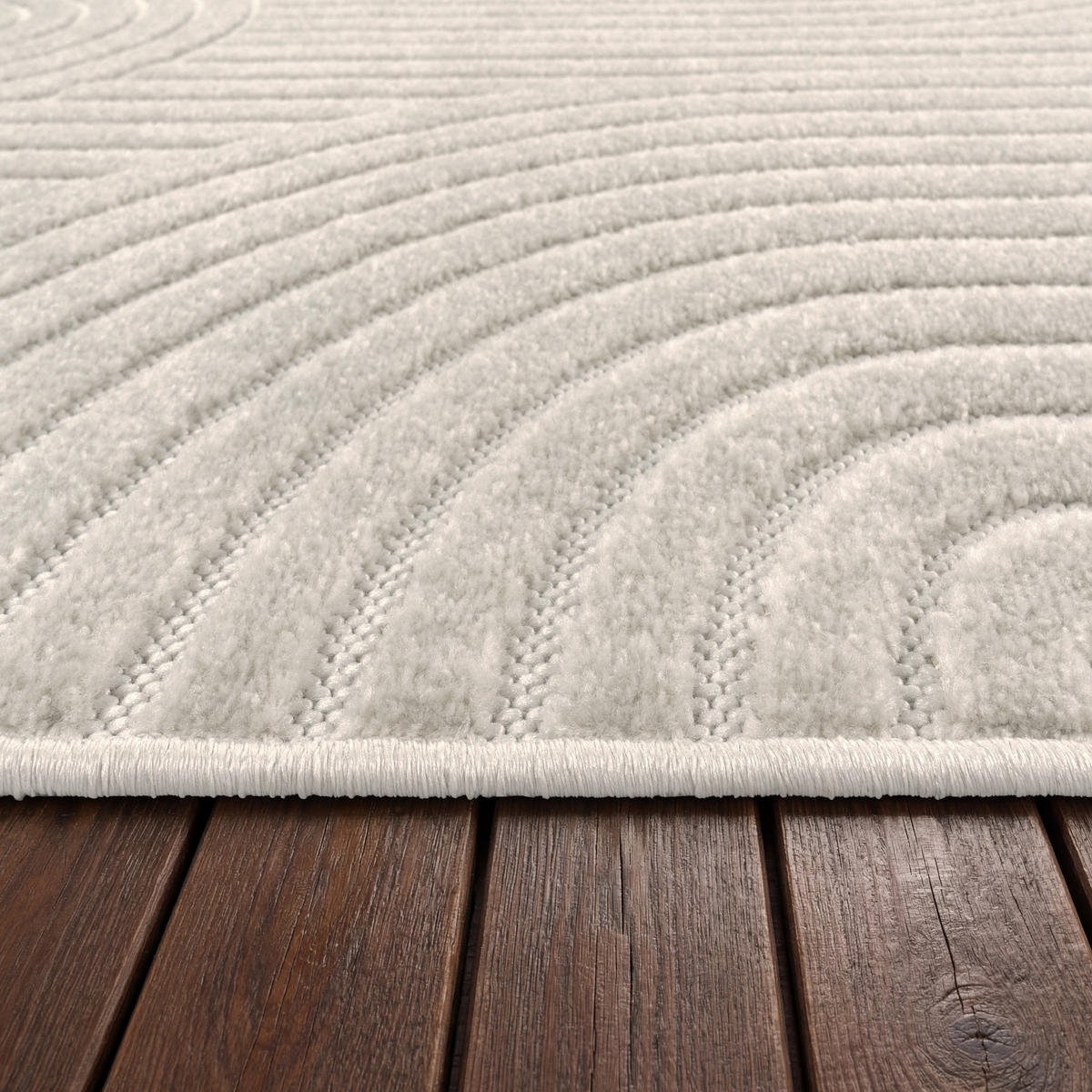 OUTDOORTEPPICH 80/150 cm Cotton 237 - Creme, Textil (80/150cm) - Paco Home