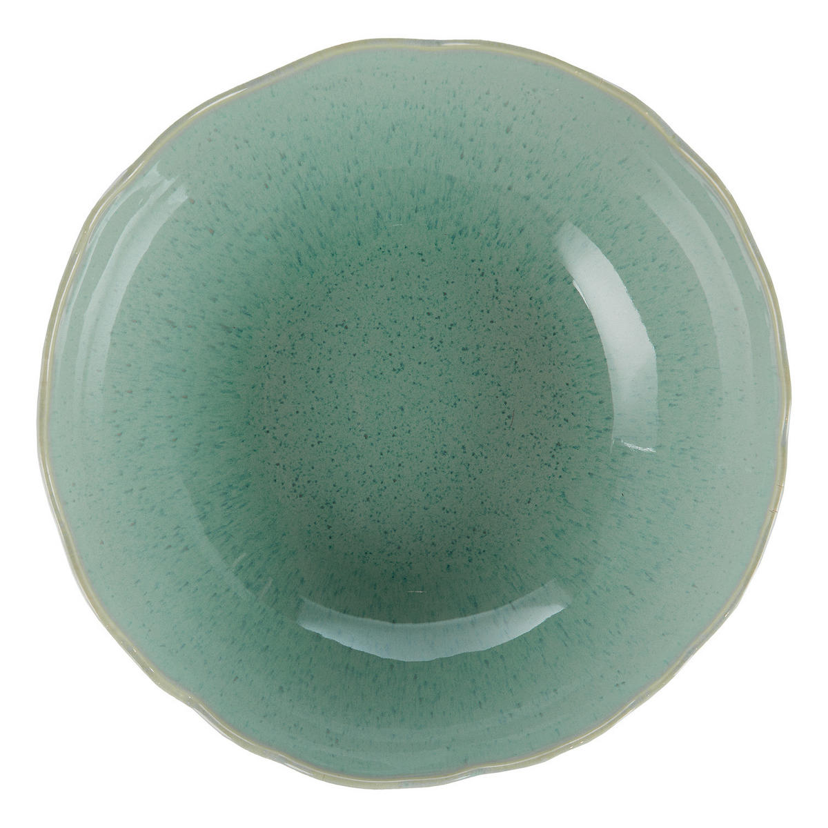 SCHALE Gaia - Mintgrün, Keramik (24/24/8cm) - Butlers