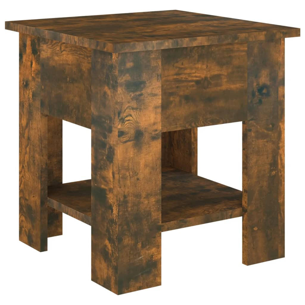COUCHTISCH Räuchereiche 40x40x42 cm Holzwerkstoff - Braun, Holzwerkstoff (40/40/42cm) - furnicato