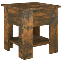 COUCHTISCH Räuchereiche 40x40x42 cm Holzwerkstoff - Braun, Holzwerkstoff (40/40/42cm) - furnicato