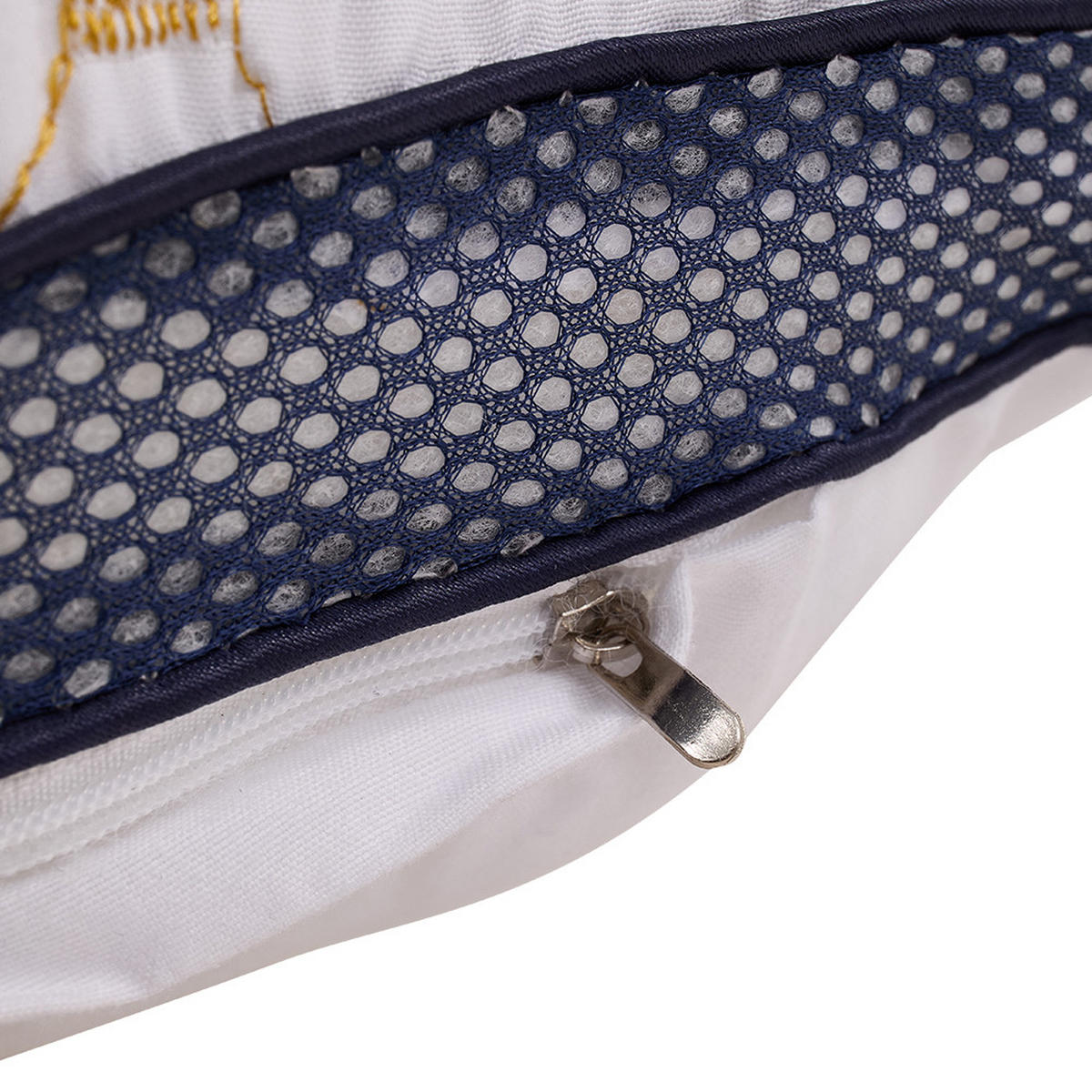 KISSENINLETT 1 Stück höhenverstellbares Komfort ohne Bezug 74 x 48 cm 1,1 kg - Weiß, Textil (74/48cm) - Livingandhome
