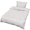 BETTWÄSCHE Julie 135/200 cm + Kissenbezug 80/80 cm Weiß Renforcé 2er Set - Weiß, Textil (135/200cm)