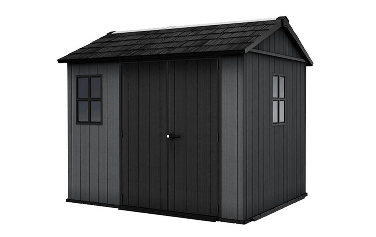 GARTENHAUS Newton - Grau, Kunststoff (287/246/230cm) - Keter