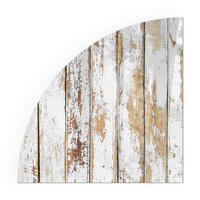 GLASPLATTE für Kamin 100x100 cm - Weiß, Glas (100/100/0.4cm) - TULUP