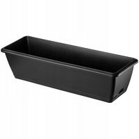 BALKONKASTEN 60 cm, Anthrazit - Anthrazit, Kunststoff (19/59cm) - KADAX