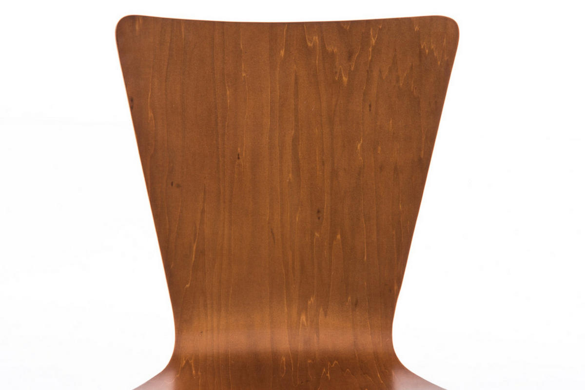 BESUCHERSTUHL Almere - 2er Set braun - Braun, Holz (43/84/50cm) - TPFLiving