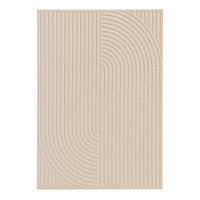 TEPPICH Leo Cream 200x290 cm - Creme, Kunststoff (200/290cm) - benuta
