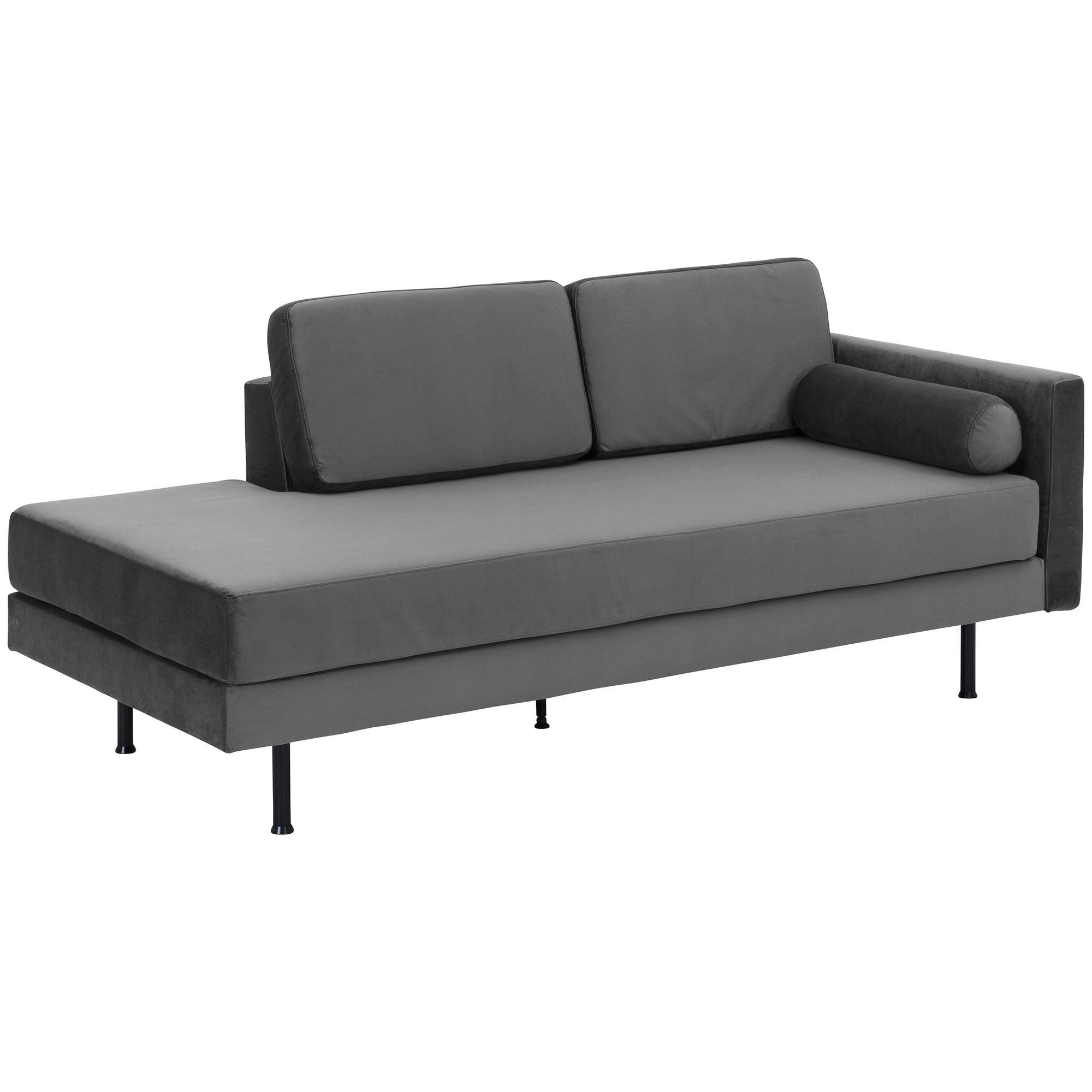 58aufmkessel Recamiere Anthrazit 87x81x190 cm