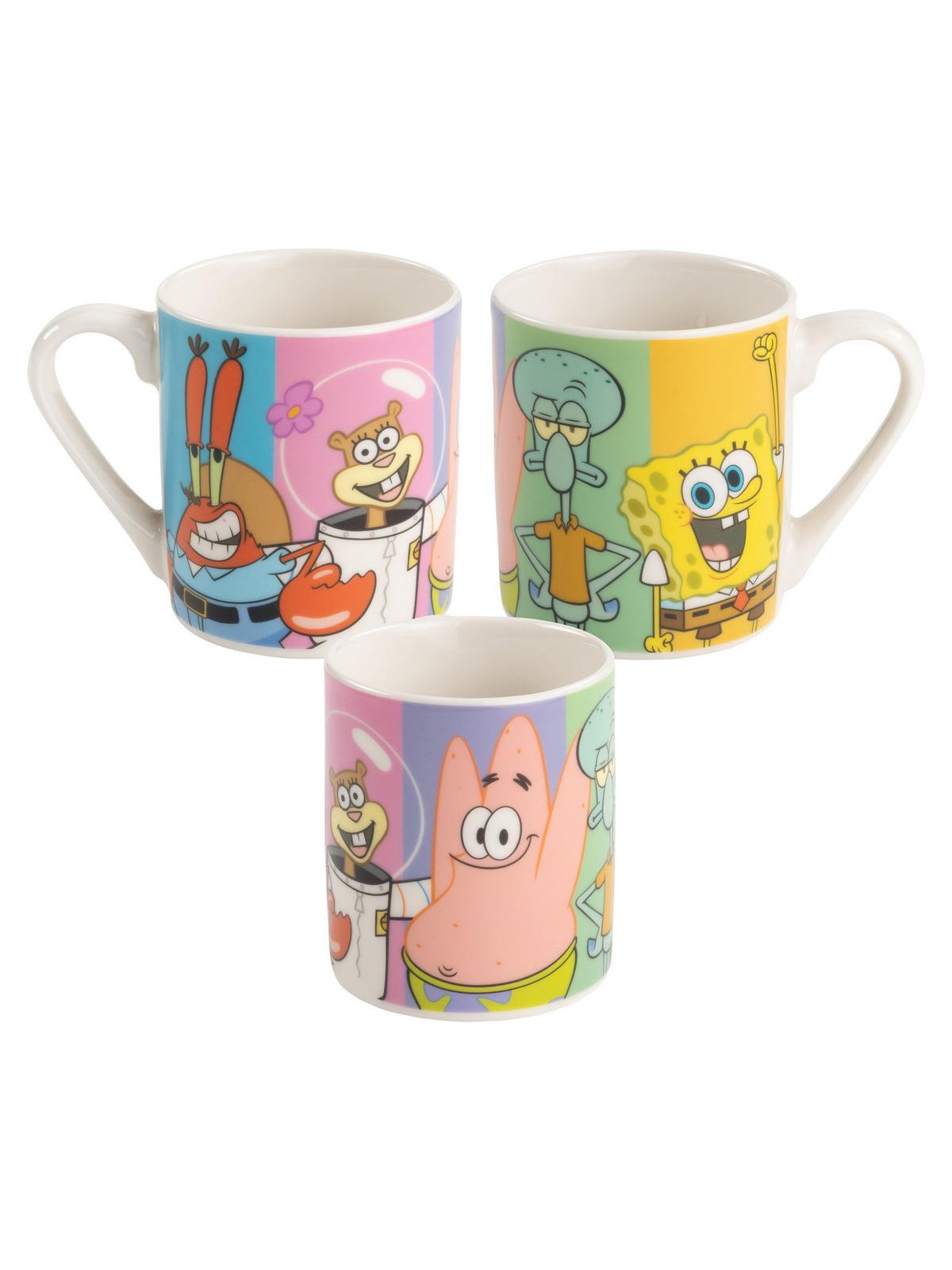 BECHER Spongebob Schwammkopf Zaubertasse Farbwechsel Mehrfarbig 230 ml - Multicolor, Keramik (0.23L)