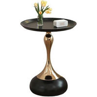 BEISTELLTISCH Metall Schwarz 55 cm - Multicolor, Metall (40/40/55cm)