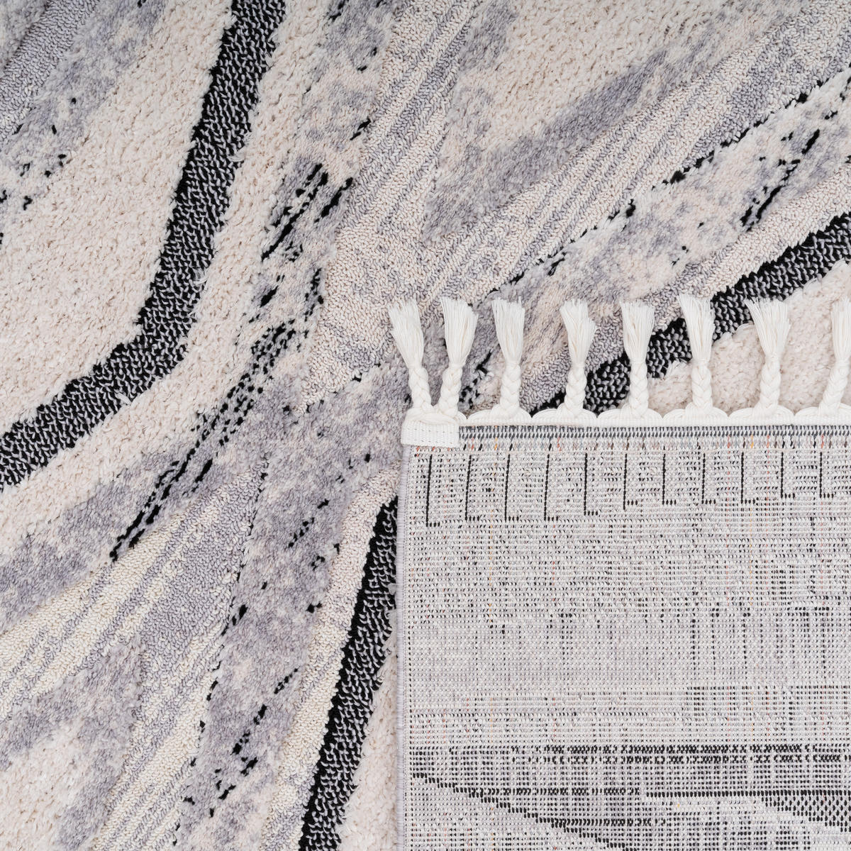 KURZFLORTEPPICH 80/150 cm Epperson 944 - Grau, Textil (80/150cm) - Paco Home