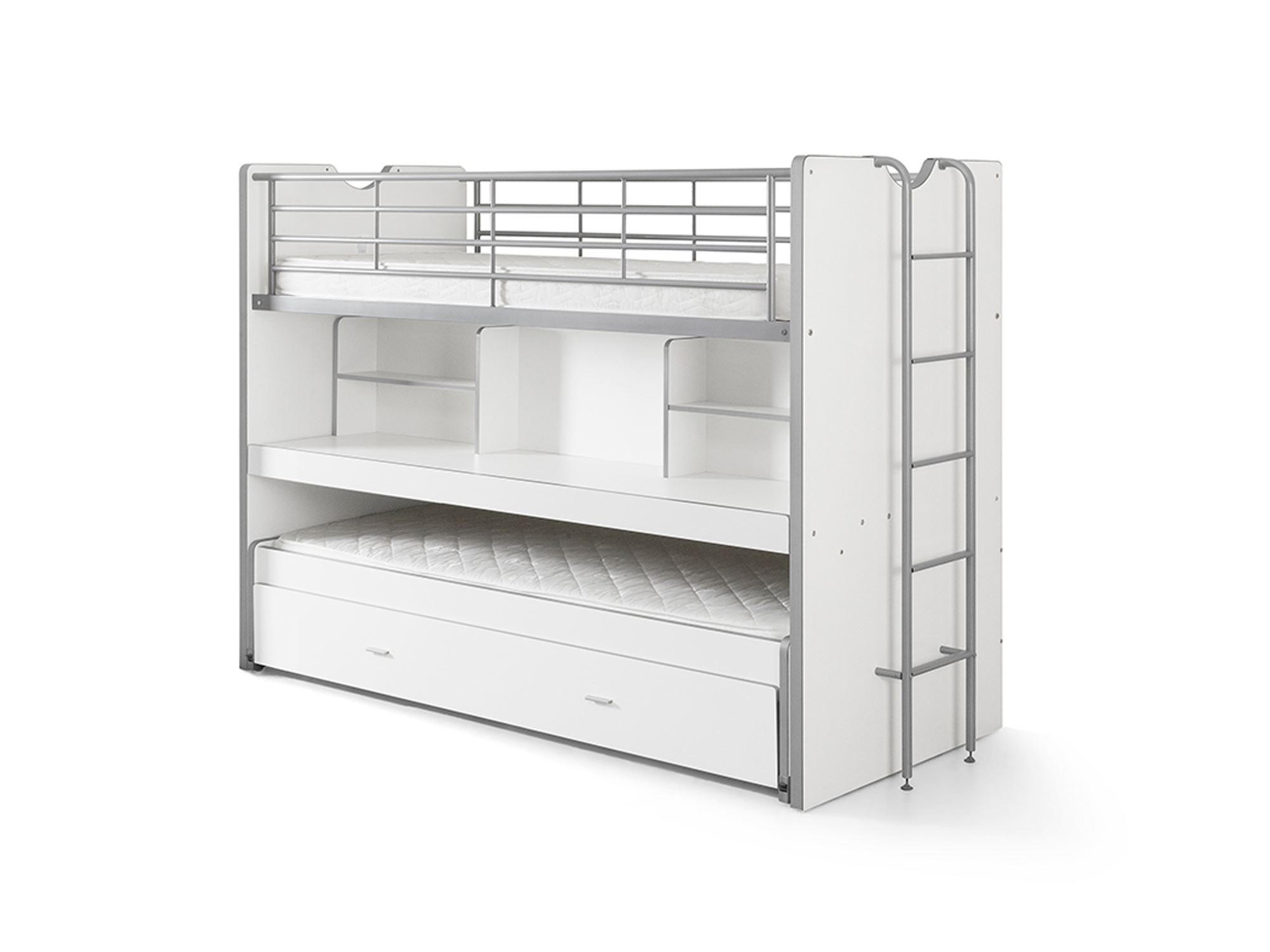 HOCHBETT Kalinda 222x161x102 aus Holzwerkstoff+Metall in Weiß - Weiß, Holzwerkstoff (90/200cm) - 58aufmkessel