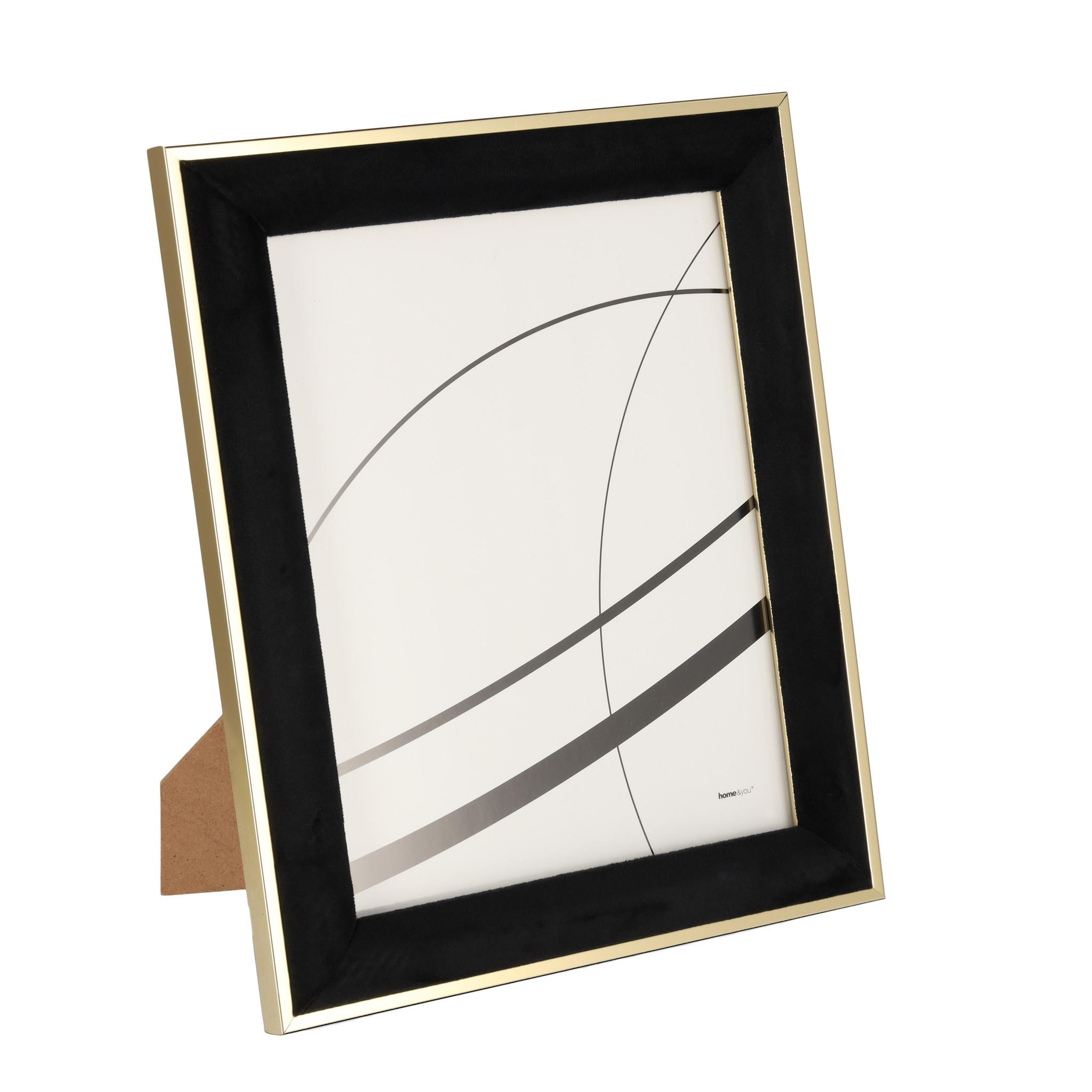 RAHMEN Veloriso - Schwarz, Kunststoff (2/31/26cm) - home&you