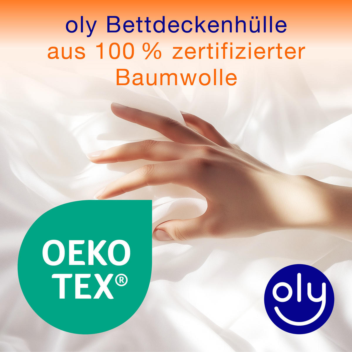 GANZJAHRESBETTDECKE WARMY Mikrofaser warm - Weiß, Naturmaterialien/Textil (135/200cm) - oly