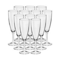 SEKTKELCHE GEEICHT Prosecco transparent 0,1 l 12er Set - Transparent, Glas (0.15L) - Bormioli Rocco