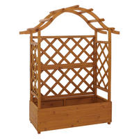 HOCHBEET Beige - Beige, Holz (110/138/44cm) - MCW