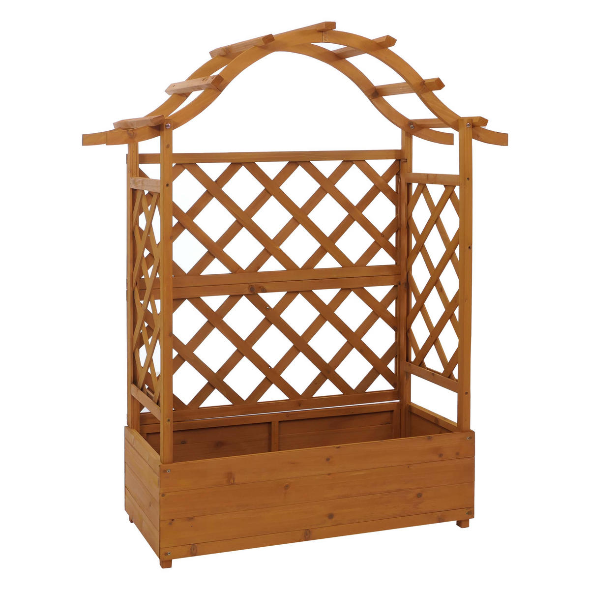 HOCHBEET Beige - Beige, Holz (110/138/44cm) - MCW