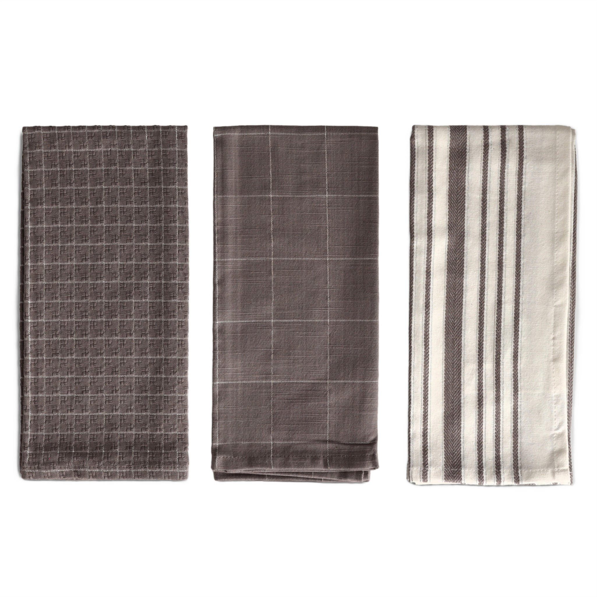 KÜCHENHANDTUCH-SET Trini - Grau, Textil (40/60cm) - home&you