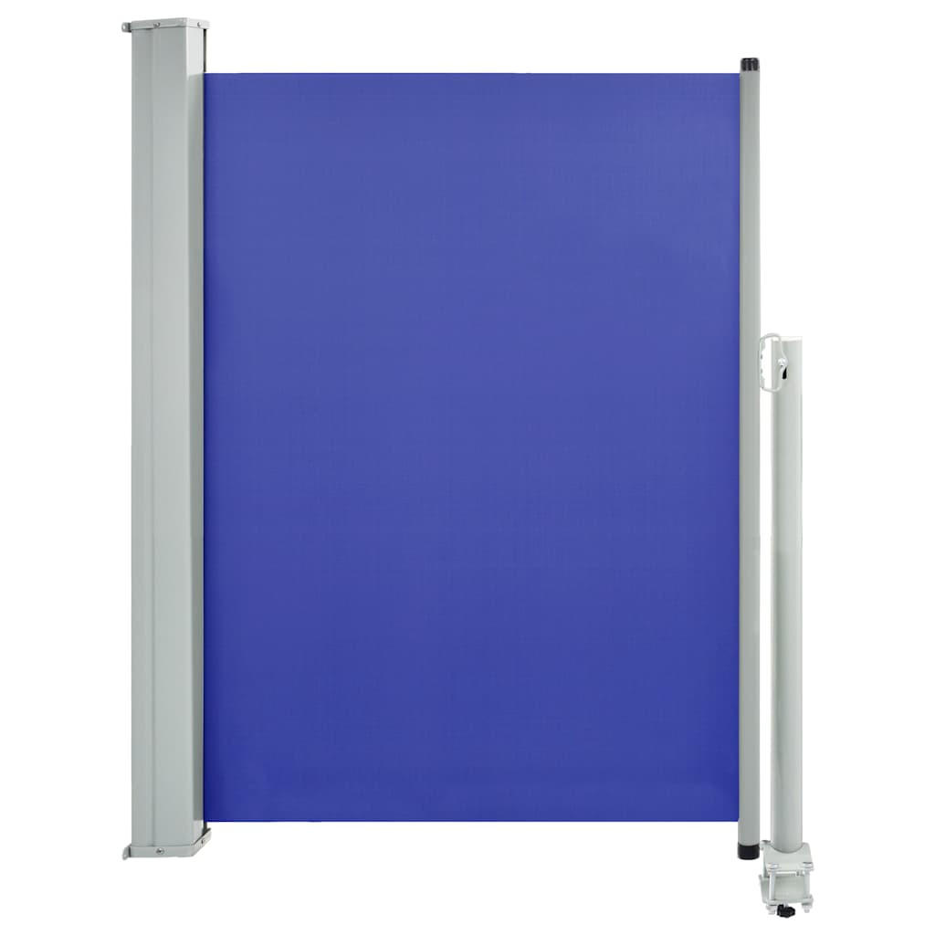 AUSZIEHBARE Seitenmarkise 100x300 cm Blau - Blau, Textil (300/100/300cm) - furnicato