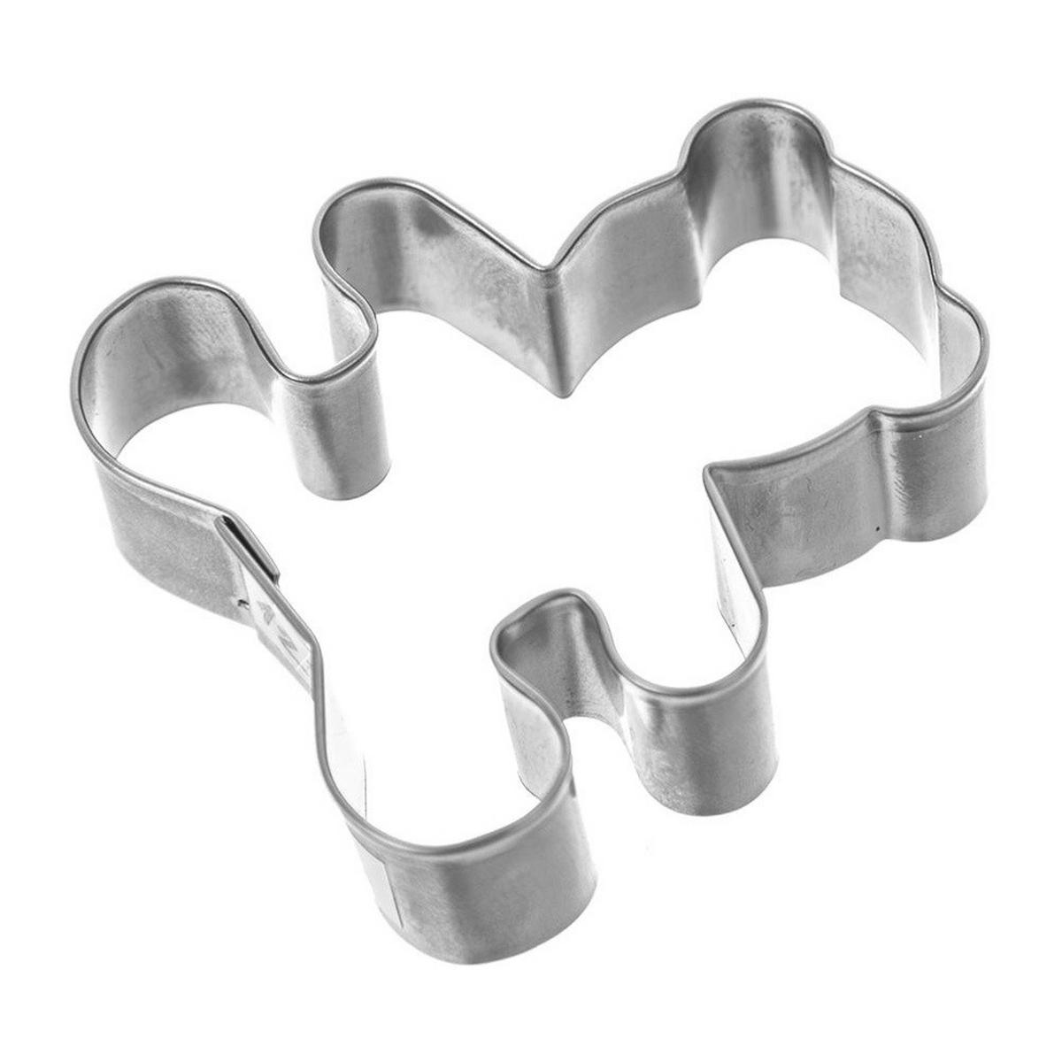 AUSSTECHFORM Teddybär 5,5 cm Silber - Silberfarben, Metall (5/1.5/5.5cm) - Orion 
