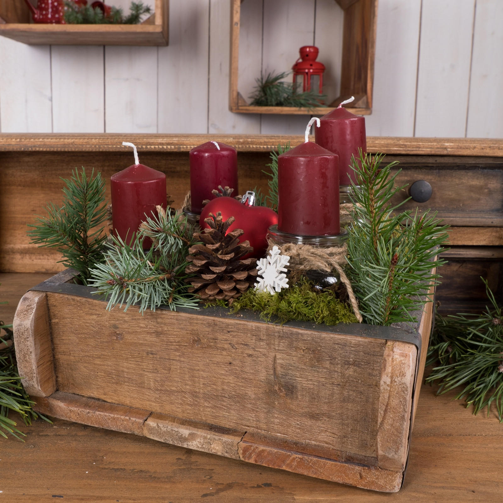 HOLZKISTE Brick Massivholz, Ziegelform - Naturfarben, Holz (9cm) - DESIGN DELIGHTS