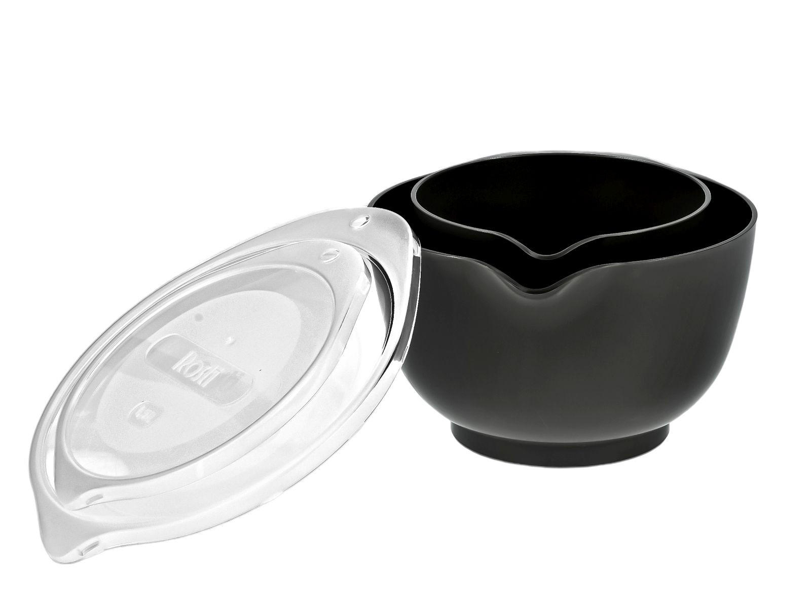 RÜHRSCHÜSSEL-SET Margrethe New schwarz (2tlg) - Schwarz, Kunststoff (21/15cm) - Rosti