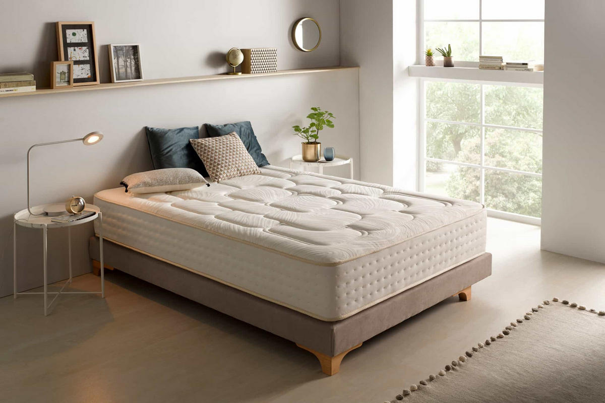 MATRATZE Regal Prime 27 cm, 80x190cm - Beige, Textil (80/190cm) - Moonia